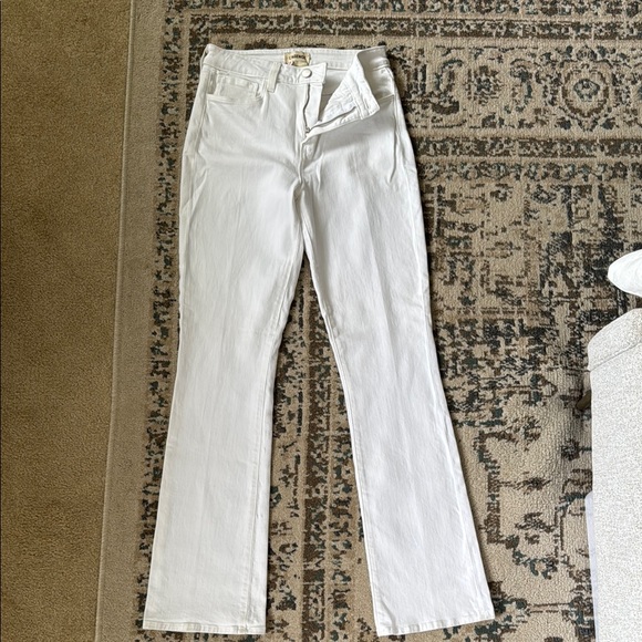 L'AGENCE Women's White Jeans - Picture 1 of 4